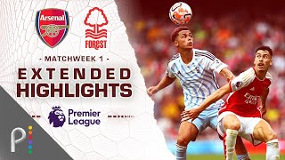 Arsenal v Nottingham Forest  PREMIER LEAGUE HIGHLIGHTS  8122023  NBC Sports [upl. by Janessa]