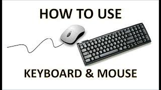 Computer Fundamentals  The Keyboard and Mouse  Learn How To Use a PC  Tips amp Tricks for Beginners [upl. by Nodnas]