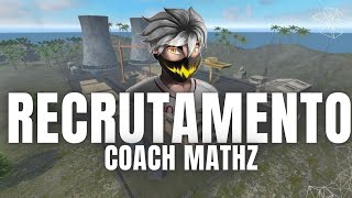 RECRUTAMENTO PARA A LINE TEAM MATHZ [upl. by Katti]