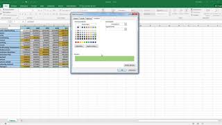 ZeilenSpaltenweise das MaximumMinimum in Excel mit Bedingter Formatierung markieren [upl. by Aicemaj]