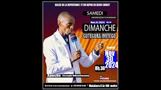 🔴 DIMANCHE LE 01122024 EGLISE DE LA REPENTANCE ET DU REPOS EN JESUS CHRISTCULTE 2 [upl. by Haimes]