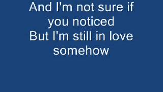 Evan Taubenfeld  Still In Love Somehow  Lyrics [upl. by Nickerson306]