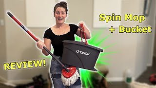 OCedar Spin Mop  Bucket Review [upl. by Anoit]