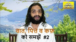 2 Vata Pitta Kapha Tridosha Explained  Basic Ayurveda Knowledge in Hindi by Nityanandam Shree [upl. by Odeen]