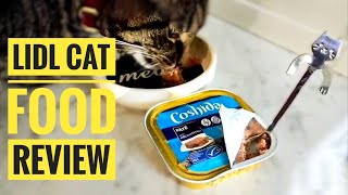 LIDL Cat Food Coshida  Will This Picky Eater Approve🥫 [upl. by Ellekim]