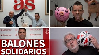 Subasta solidaria Santander los balones por los que puedes pujar  Diario AS [upl. by Sandy]