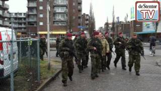 Oefening Luchtmobiele brigade Hardenberg [upl. by Brottman]