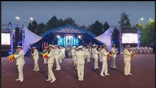 Muzica Militară a Brigăzii 10 Geniu „Dunărea de Jos”  Festivalul Muzicilor Militare Braila [upl. by Notsle]