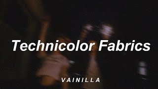 Technicolor Fabrics  Ruleta letra [upl. by Sarah156]