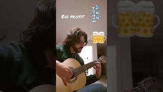 Ein Prosit in a Guitar wiesn oktoberfest classicalmusic guitar guitarcover [upl. by Ringo]