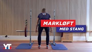 Markløft  Trening med Olympiatoppen [upl. by Aracahs]