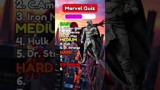 PROVE Youre a TRUE Marvel Fan in 1 Minutes shorts quiz trivia [upl. by Polivy169]