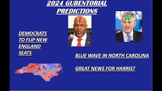 2024 Gubernatorial Election Prediction Great news for HARRIS [upl. by Pedaiah]