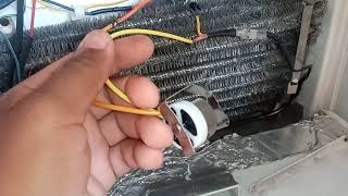 como reparar un refrigerador Mabe que se congela [upl. by Ellecrad]