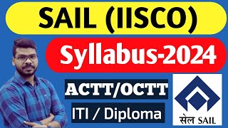 SAIL IISCO Official Syllabus2024  SAIL Recruitment2024 [upl. by Eerol188]