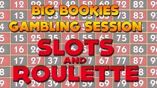 Big Bookies Gambling Session  High Roller Slots and Roulette [upl. by Latsryk814]