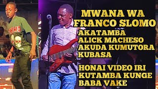 Mwana Wa Franco Slomo Akatamba 💥Alick Macheso Akuda Kumutora Kubasa Honai Video Iri Kumba Kunge Baba [upl. by Nilyahs]