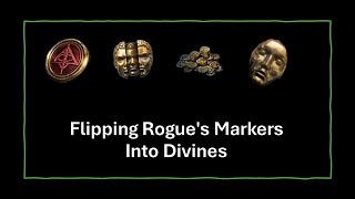 How I Flipped Millions of Rogues Markers Into 10 Divines of Value Using the NEW Currency Exchange [upl. by Maddi399]