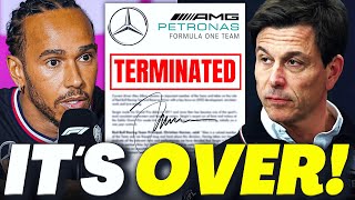 Lewis Hamilton SHOCKED By Mercedess BRUTAL STATEMENT Just Got LEAKED After NEW EVIDENCE EMERGED [upl. by Akym]