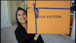 LOUIS VUITTON Unboxing  Samorga Reveal [upl. by Anihsat]