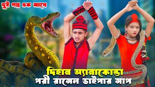 Dihan Anakonda Pori Russell Viper  দিহান অ্যানাকোন্ডা পরী রাসেল ভাইপার সাপ  dihan  Pori [upl. by Nepil]