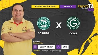 AO VIVO  CORITIBA X GOIÁS 2709 [upl. by Christabella]