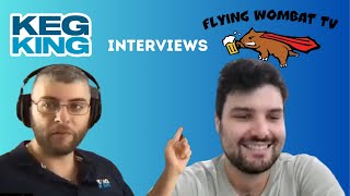 Talking Beer and Brewing with Flying Wombat TV [upl. by Virg]