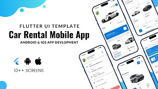 Build Your Own Car Rental App Its Super Easy with This Flutter UI Template [upl. by Melnick]