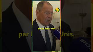 Lavrov Zelensky naurait pas osé attaquer la région de Koursk sans les instructions des USA [upl. by Gertie]