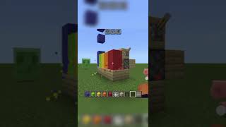 Minecraft Automatic Build Machine minecraft shorts [upl. by Gorey458]