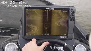 Lowrance LSS2 VS 3D Structure Scan Side by Side Comparison [upl. by Sivrad]