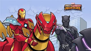 Prehistoric Age of Ultron Folge 5 quotKampf im Museumquot  Marvels Avengers Mech Strike Mechasaurs [upl. by Vincents321]