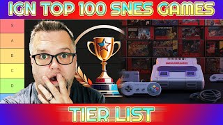 The Ultimate SNES Tier List IGN’s Top 100 Ranked  Tier List [upl. by Sewel]