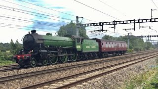 Steam 61306 Mayflower  Support Coach [upl. by Lingwood]