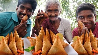 Samosa Recipe  How to make Samosa with Granny Mastanamma [upl. by Kcirtemed]