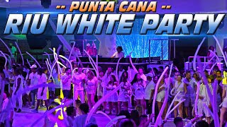 Riu White Party Punta Cana Dominican Republic [upl. by Hirschfeld]