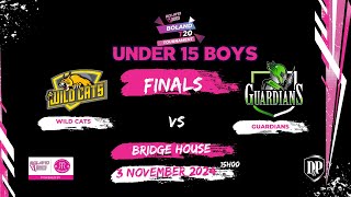 Boland T20 Under 15 Finals  Wild Cats vs Guardians [upl. by Caiaphas]