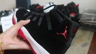 AIR JORDAN 11 “BRED VELVET” [upl. by Nakhsa]