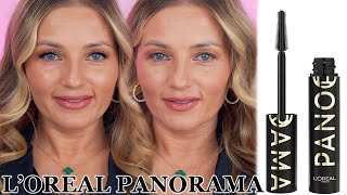 L’ORÉAL Panorama Voluminous All Night Black Mascara Review [upl. by Faustine]