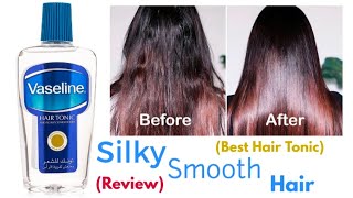 Vaseline Hair Tonic And Scalp Conditioner  Hair Care Routine  Best Tonic  How To Make Silky Hair [upl. by Eidok]