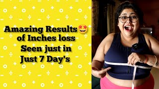 Shocking Results already🥹😱in 7 Days of 75hard challenge Im so excited🤩to complete this challenge [upl. by Ytsirt]