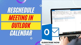 How to Reschedule Meeting in Outlook calendar [upl. by Selie847]