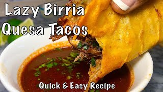 The EASIEST Birria Quesa Tacos • Instant Pot Birria Tacos • Birria de Res and Consome [upl. by Arahahs]