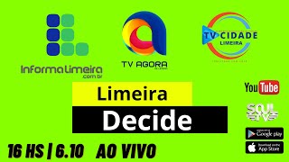 ELEIÇÕES 2024  COBERTURA APURAÇÃO DOS VOTOS  LIMEIRA [upl. by Birkett]