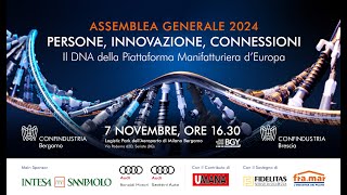 quotPersone innovazione connessioni Il DNA della Piattaforma Manifatturiera dEuropaquot [upl. by Annid456]