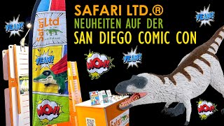 Safari Ltd ® Neuheiten 2025 News auf der San Diego Comic Con 2024  ein schneller Überblick [upl. by Arhat]