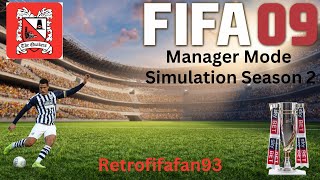 FIFA 09 Manager Mode Simulation PS2 Season 2 [upl. by Ettenad]