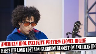 American Idol Exclusive Preview Lionel Richie Meets His Long Lost Son Garrison Bennett On American I [upl. by Eislek]