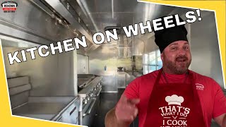 Your Dream Kitchen on Wheels  Unboxing Dixons Fixins Fully Loaded Concession Trailer [upl. by Eceinahs]