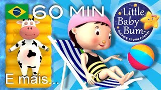 Canção Vamos Nadar  E muitas mais Canções de Ninar  LittleBabyBum [upl. by Aleyam198]